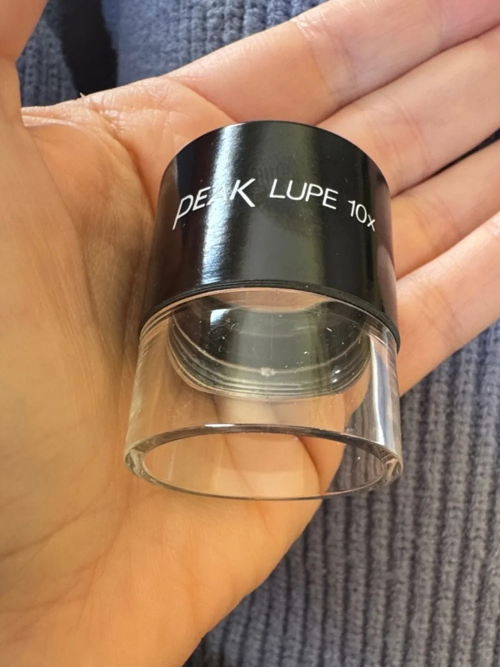 🆕 PEAK No.1961 Lupe Handheld Portable Magnifier 1961-10X Neg Film Inspection